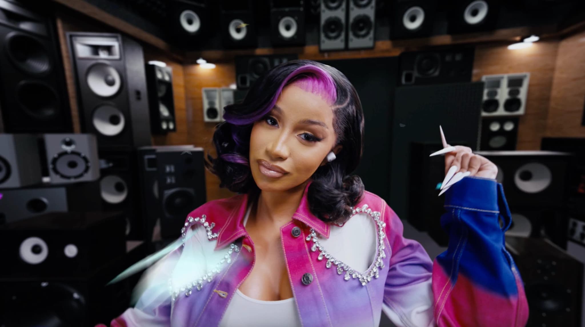 Cardi B and Beats Studio Buds +