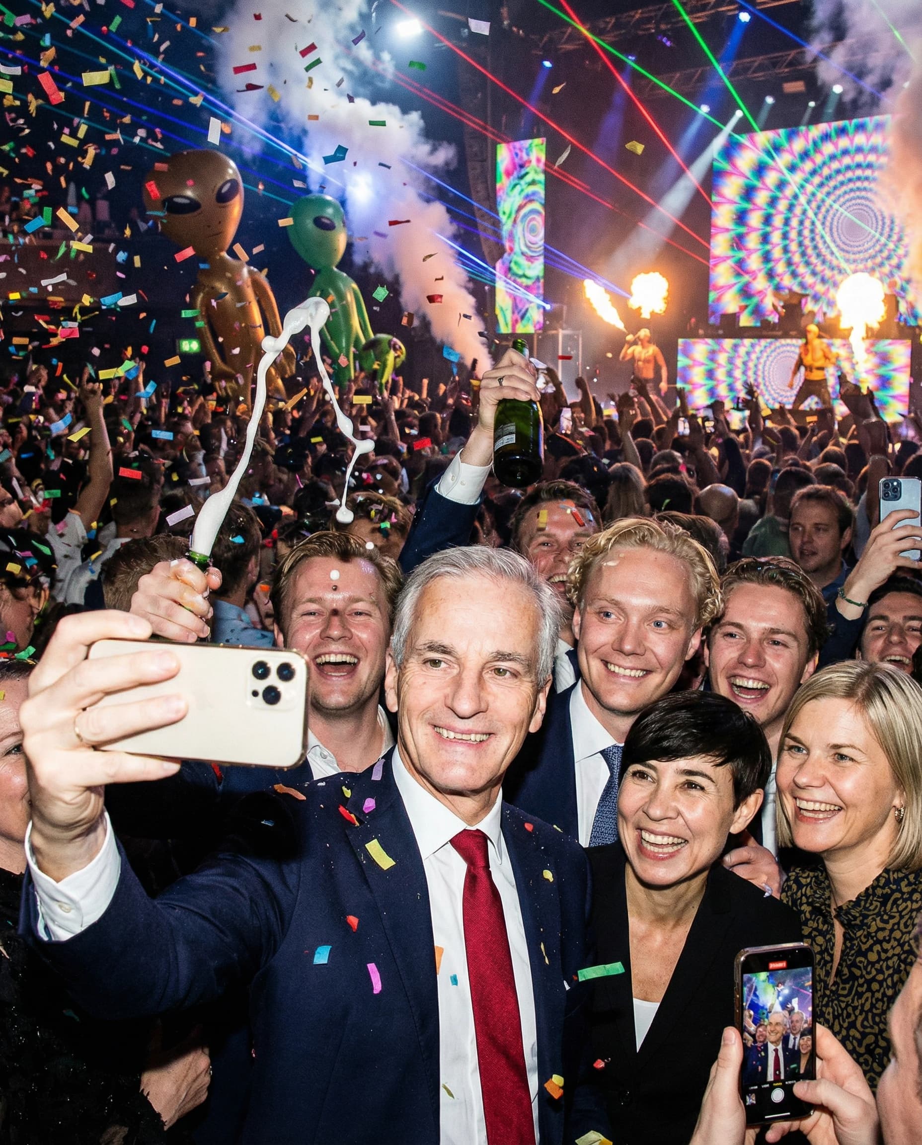 The Norwegian Government Party Hard