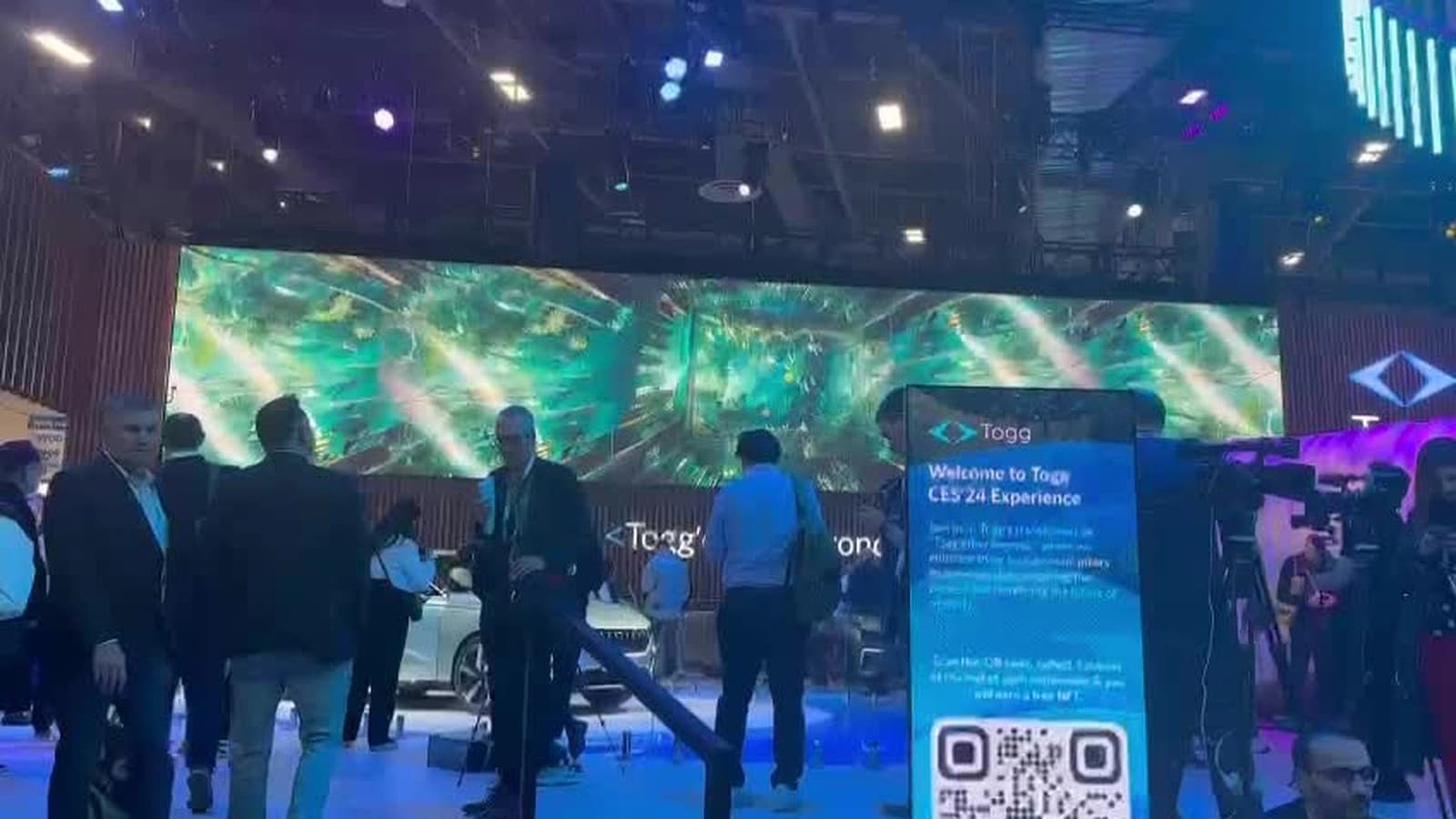 TOGG T10X — CES 2024 Immersive Generative Visuals
