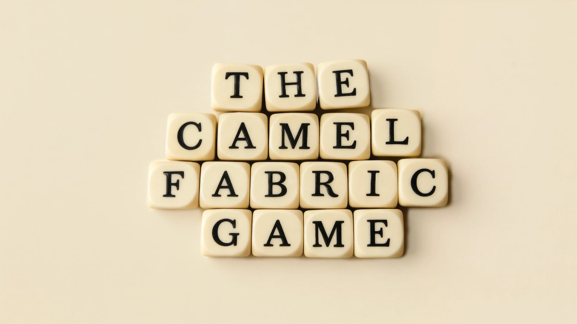 Max Mara - The Camel Game