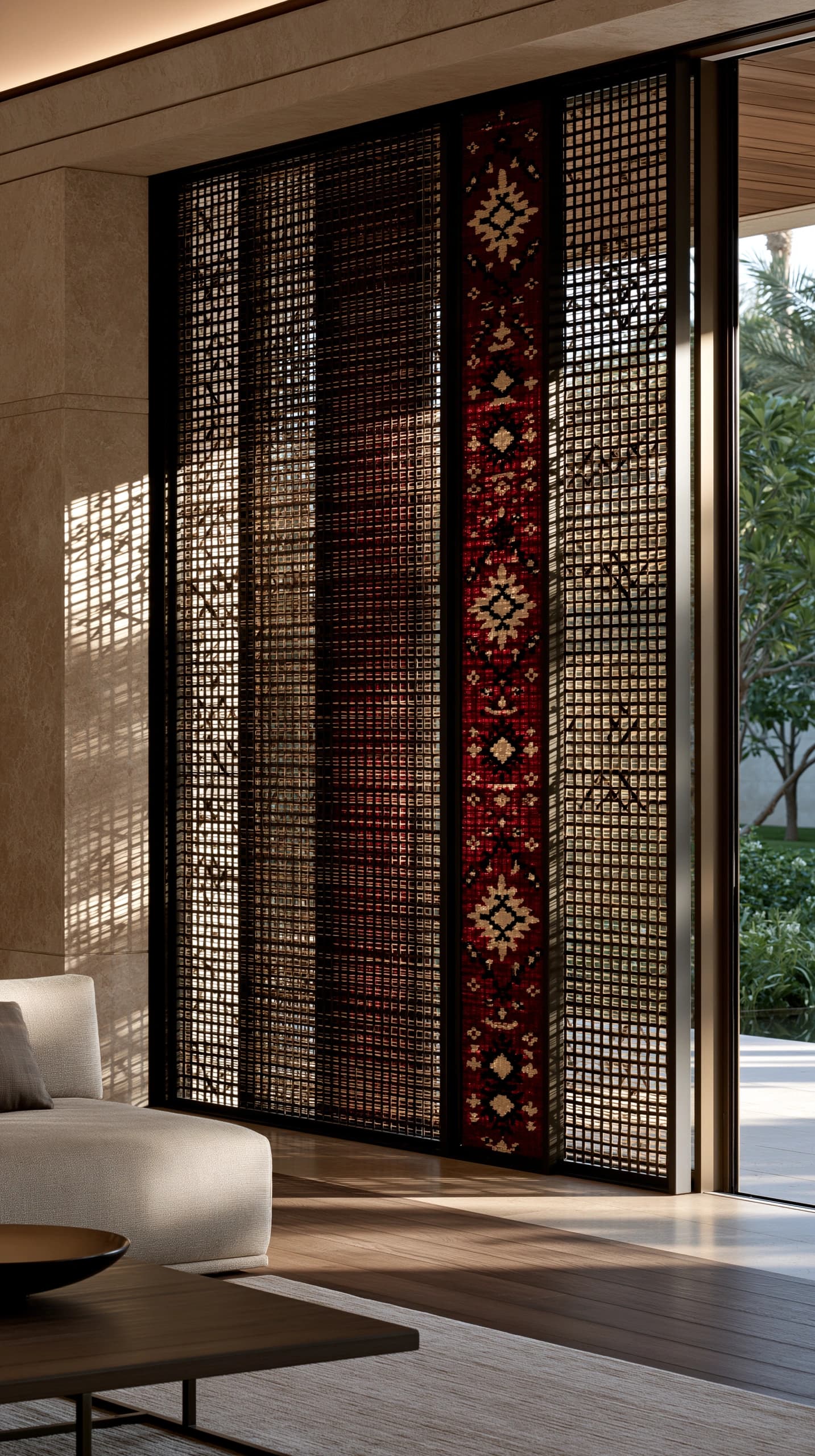 Al Sadu Corridor — Heritage Villa Interior